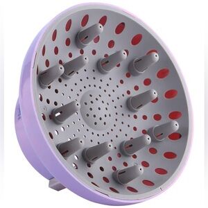 Hairizone Universal Hair Diffuser – Adjustable 1.7–2.6” Fit – Curly Hair